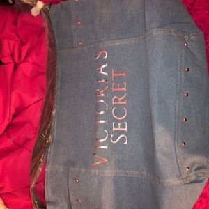 Victoria Secret Denim Tote Bag